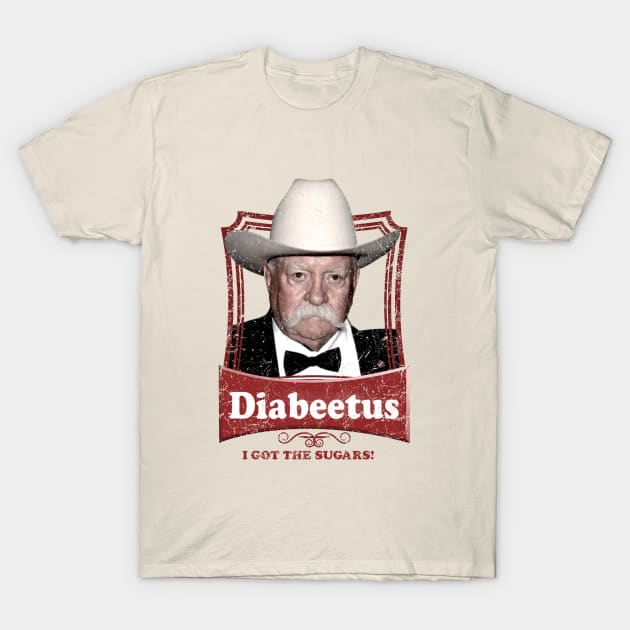 Retro Diabeetus i got the sugars! T-Shirt by Wkenca Barada